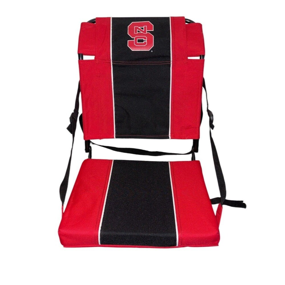 NC State University Wolfpack Stadium Bleacher Seat Folding Cushion Football NCSU